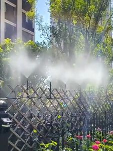 ชุดหัวฉีดสเปรย์หมอก ชุดพ่นไอน้ำ ชุดพ่นหมอก หัวพ่นหมอก ดัดได้ งอได้ ชุดละอองหมอก หัวทองเหลือง อุปกรณ์ครบชุด ติดตั้งง่าย