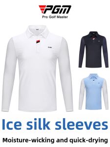 PGM GOLF | Cooling Sun-Protection Golf Polo Shirts for Men