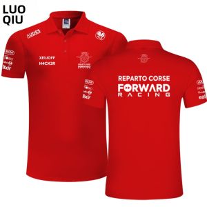 LUOQIU | Racing Moto Polo Shirt Short Sleeve