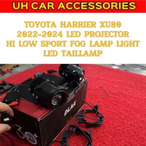 TOYOTA HARRIER XU80 2022-2024 LED PROJECTOR HI LOW SPORT FOG LAMP FOGLAMP LIGHT LIGHTS