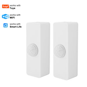 Tuya WiFl PIR Motion Sensor Smart Human Body Smart Home Sensor Smart Life Remote Control Smart Home Products Work With Alexa