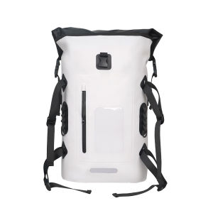 Waterproof Backpack Dry Bag Backpack 32L，Waterproof Bag with Cushioned and Adjustable Straps with Waterproof Phone Case