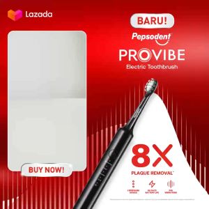 Pepsodent Provibe Refill Kepala Sikat Deep Clean isi 2 pcs