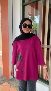 Kaos Oversize Wanita Arzheina: Kualitas & Kelebihannya