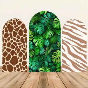 VIKAMA Arched Backdrop Cover Ecommerce Product Photography Backdrop Wedding Birthday Party Event Decoration