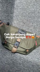 Tas Selempang Pria dan Tas Pinggang Pushop Keyiu Waistbag Casual Local Brand Cordura