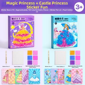 TANGJIUGONG | Quiet Book Princess Craft DIY Materials Childrens Toy