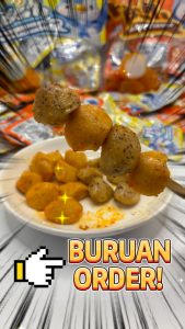 Lianggui Bakso Ikan Pedas BBQ FISH Ball singles 1pack isi 2butir fish ball