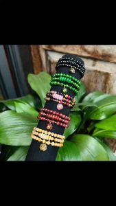 vòng tay dáng chuỗi đá thạch anh tóc đỏ tự nhiên mix đồng điếu và charm túi tiền thạch anh tóc đỏ bọc vàng tây vòng tay đá phong thủy hợp mệnh thổ mệnh hỏa trang sức thiết kế đủ hóa đơn thẻ bảo hành