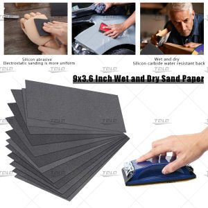 10/20/50 Pcs Sandpaper Set 60-5000 Grit Sand Paper Wet/Dry Sanding Paper Abrasive Tools Woodworking Car Metal Plastic Polishing