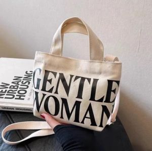 Casual Letter Tote Bag