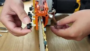 Portable Chainsaw Sharpener Jig Manual Chainsaw Chain Sharpening For Most Chain Saws And Electric Saws Hand-Cranked