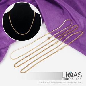 Rantai Leher Perempuan Emas Bangkok OOTD Viral Gold Necklace For Women Korean Style Aesthetic Indian Set Girls Fashion LIVAS BFF