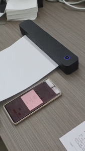 เครื่องสแกนรอยสัก C80 เครื่องพิมพ์ความร้อนขนาด A4 ขนาดเล็กความละเอียดการพิมพ์ 203dpi