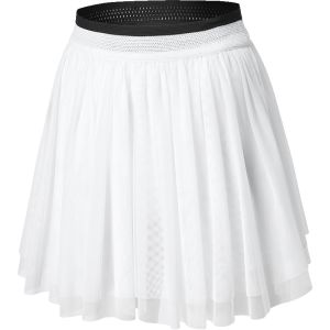 Double Layer Tulle A-line Short Skirt with Built-in Pants for Tennis