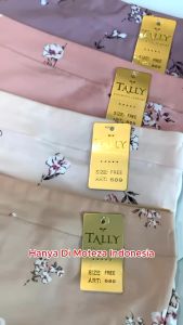 Tally 689 CD Celana Dalam Wanita Jumbo Big Size - Katun High Waist Free Size Fit to XXXXL