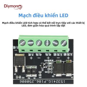 Mạch Điều Khiển Đèn Năng Lượng Mặt Trời Tự Động DC 6-45V Mô-đun LED Driver Tự Chế Cho Hệ Thống Điều Khiển Chiếu Sáng Đường Phố Hệ Thống Chiếu Sáng Năng Lượng Mặt Trời