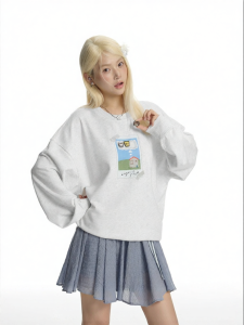 dangerouspeople | Removable Patch Hoodie Loose Couple Wear