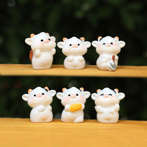 Đồ Chơi Hộp Mù Hoạt Hình Dễ Thương Mini Cow Blind Box Đồ Trang Trí Cảnh Quan Cây Cỏ Đồ Chơi Thủ Công Mỹ Nghệ Quà Tặng