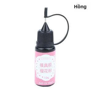 1 Cái 10G DIY Nail Art Silicone Khuôn Dụng Cụ Cho Gel UV Pha Lê Keo 3D Acrylic Khắc Móng Tay Gule Dụng Cụ