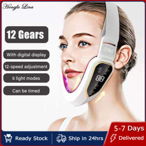 Hengfa Lina Facial Lifting Device LED Photon Therapy Facial Slimming Massager Double ChinV-Face Shaped Cheek Lift Belt Machine