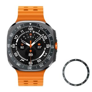 Vỏ Bảo Vệ Khung Kim Loại Viền Thép Ốp Lưng Phụ Kiện Cho Đồng Hồ Thông Minh Samsung Galaxy Watch 7 Ultra 47mm