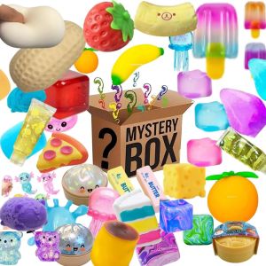 Mysterious surprise blind box cute building blocks block decompression kneading music stress relief and soothing toys