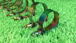 T-Bolt 45mm to 98mm Colorful Hose Clamp Clip Stainless Steel Adjustable Pipe Fix Clip Kit 1.75" to 3.5"