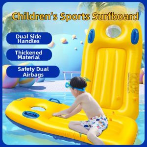 PATGEAR | Inflatable Floating Board Thickened with Handles for Kids