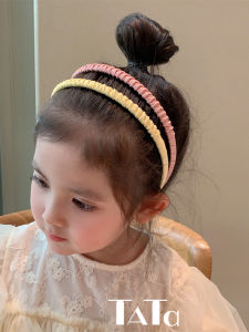 Anti-Slip Toothed Hairband for Girls Childrens Headband Baby Hair Accessories Non-Damaging Cute Girl Hair Decorations