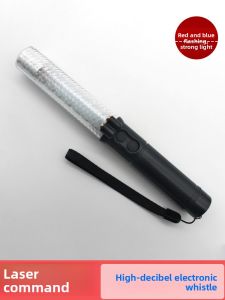 Flashlight Traffic Command Rod Laser Rapid Flash Traffic Law Enforcement Rod Quick Flash Light Stick Road Traffic Control Wand