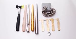 Professional Ring Enlarger Stick Mandrel Handle Hammers Ring Sizer Finger Measuring Stick For DIY Jewelry Making Measuring Tools