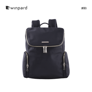 Winpard Student Double Shoulder Backpack Commuter Computer Bag Mens Single Shoulder Bag Casual Simple Style Lightweight Waterproof