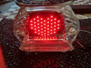 stoplamp running Mio smile sporty model Love 8 mode otomatis sudah PNP tinggal colok