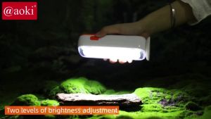 Lampu LED Murah Super Terang Tahan 20 Jam Portable AOKI AK-7821 | Lampu Camping | Lampu Emergency | Lampu Rechargeable | Lampu Outdoor | Lampu Darurat | Lampu Rumah