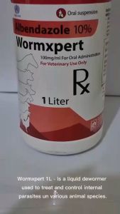 Wormxpert 1L  Advanced Worm Control for Healthy Animals  Albendazole Dewormer for Animals