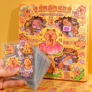 Crayon Shinchan Stickers Gift Box Series Cute Cartoon Anime Decorative Paper Crafts Girls Children Toy Guka Stickers Phone Case DIY