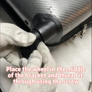 (3 Days Delivery)4 Pcs Suitcase Luggage Wheels Replacement Rubber Roller Silent with Screw Repair Tool 40/45/50/60MM