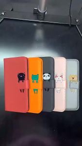 Cute Pet Magnetic Leather Flip Case For Google Pixel 9 9Pro XL 8 8A 7 7A 5A 4A 3A 6 Pro 5G Rabbit Wallet Cover with Card Slot