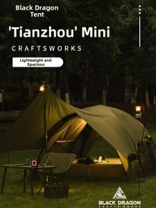 BLACK DRAGON | Windproof Lightweight Outdoor Camping Mini Tent