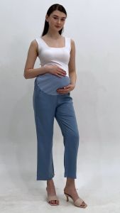 CAREDIA - Celana Panjang Hamil Model Kulot | Bagian Perut Elastis | Celana Hamil Santai