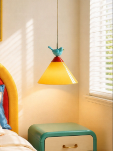 FANCY LAMP CLUB | Dopamine Eye-Protective Creative Bird Design Small Pendant Light