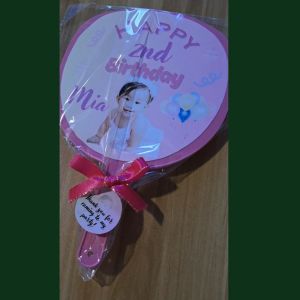 Plastic Handy Fan/Pamaypay with Handle Perfect Giveaway for all Occassion