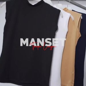 Baju Inner Manset Kaos Tanpa Lengan Bahan Premium Grade A