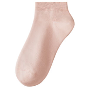 HODO | ถุงเท้าผ้าฝ้ายแท้สำหรับผู้หญิง ระบายอากาศได้ดี ป้องกันแบคทีเรีย ถุงเท้าลำลอง ถุงเท้าเรือ ถุงเท้าสั้น ระบายอากาศได้ดี 6 คู่