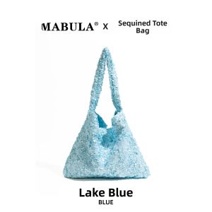 MABULA | Dopamine Floral Sequin Tote Bag