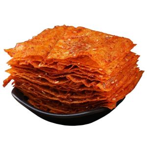Hunan Spicy Bean Curd Spicy Strips New Year Snacks Nostalgic Childhood Snacks Net Red Spicy Slices 125g