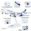 Large LED Lighted Wheel RC Plane Model A380. 