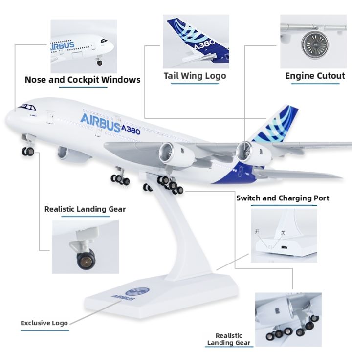Large%20LED%20Lighted%20Wheel%20RC%20Plane%20Model%20A380%20-%20Image%202
