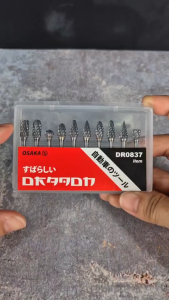 เหล็กเจียร ดอกเจียรคาร์ไบด์ ดอกกัดเหล็ก Dragon แกน 3 มิล 10 ตัวชุด  **เกรดแท้**